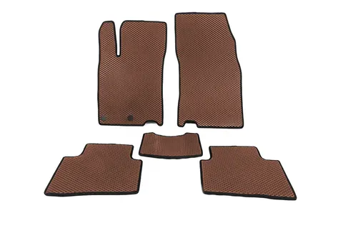 Килимки для Qashqai (EVA, Коричневий) для Nissan Qashqai 2014-2021 рр — Nissan Qashqai 2014-2021 гг. DianaParts