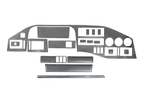 Накладки на панель (Meric, Туреччина) Карбон для Volkswagen LT 1995-2006 рр — Volkswagen LT 1995-2006 гг. DianaParts