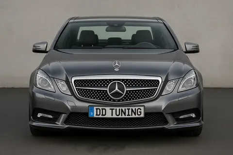 Передня решітка Diamond Silver (2009-2012) для Mercedes E-сlass W212 рр — Mercedes E-сlass W212 2009-2016 гг. DianaParts
