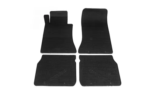 Гумові килимки (4 шт, Polytep) для Mercedes E-сlass W124 1984-1997 рр — Mercedes E-сlass W124 1984–1997 гг. DianaParts