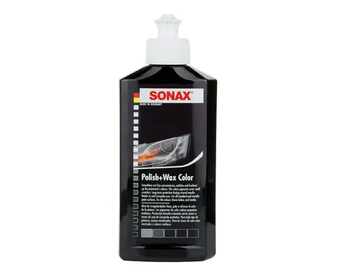 Sonax NanoPro Поліроль з воском кольоровий чорний 250 мл — Универсальные аксессуары DianaParts