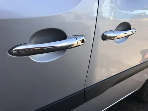 Накладки на ручки (нерж) 4 шт, OmsaLine - Італійська нержавійка для Renault Kangoo 2008-2020 рр — Renault Kangoo 2008–2020 гг. DianaParts
