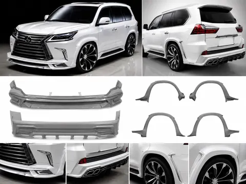 Комплект обвісів (Wald) Під фарбування для Lexus LX570/450d 2008-2022 рр — Lexus LX570/450d 2008-2022 гг. DianaParts