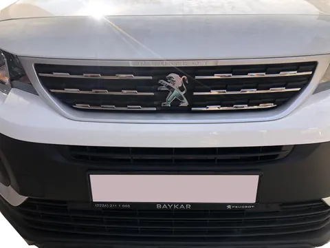 Накладки на решітку (нерж.) OmsaLine - Італійська нержавійка для Peugeot Partner/Rifter 2019- рр — Peugeot Partner/Rifter 2019- гг. DianaParts
