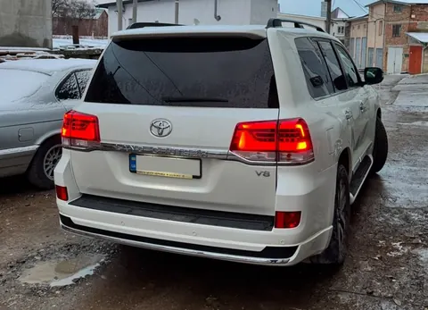 Задній бампер 2016-2026 під фарбування (Китай) для Toyota Land Cruiser 200 рр — Toyota Land Cruiser 200 2007-2021 гг. DianaParts