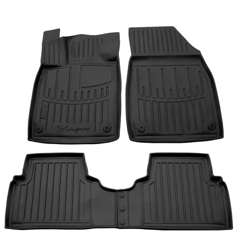 Килимки Stingray 3D (5 шт, поліуретан) для Volkswagen ID.3 2019- рр — Volkswagen ID.3 2019- гг. DianaParts