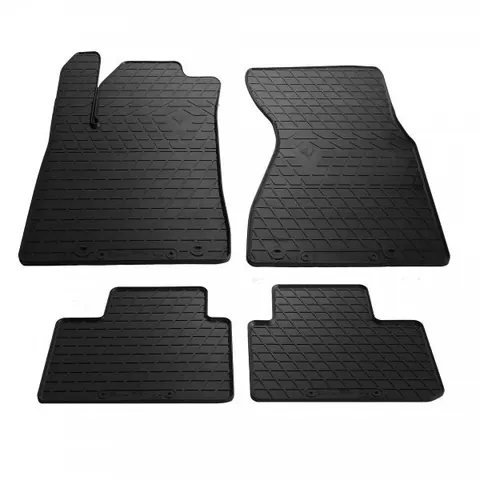 Гумові килимки (4 шт, Stingray Premium) для Ауди A8 1994-2002 рр — Audi A8 1994-2002 гг. DianaParts