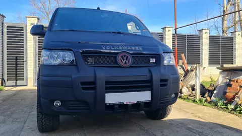Передня накладка губа (під фарбування) для Volkswagen T5 Transporter 2003-2010 рр — Volkswagen T5 Transporter 2003-2010 гг. DianaParts