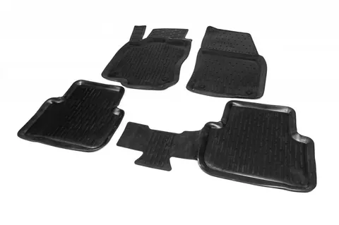 Гумові килимки (4 шт, Niken 3D) для Volkswagen Touran 2015- рр — Volkswagen Touran 2015- гг. DianaParts