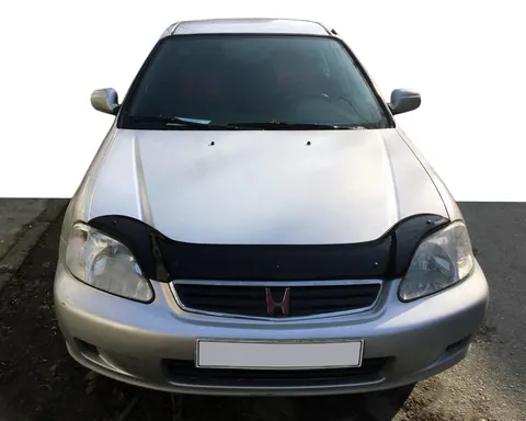 Дефлектор капоту (EuroCap) для Honda Civic 1995-2001 рр — Honda Civic 1995-2001 гг. DianaParts