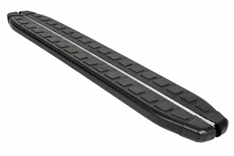 Бокові пороги Fullmond Black (2 шт, алюм) для Volkswagen Touareg 2010-2018 рр — Volkswagen Touareg 2010-2018 гг. DianaParts