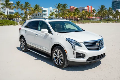 Бокові пороги Maya V1 (2 шт., алюміній) для Cadillac XT5 2016- рр — Cadillac XT5 2016- гг. DianaParts