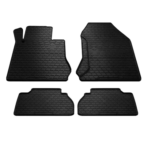 Гумові килимки (4 шт, Stingray Premium) для Mercedes E-сlass W210 1995-2002 рр — Mercedes E-сlass W210 1995-2002 гг. DianaParts