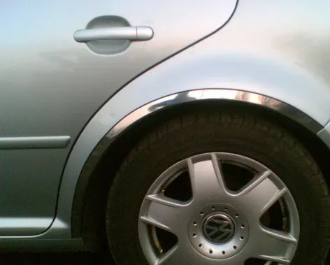 Накладки на арки (4 шт, нерж) 2013-2016 для Dacia Sandero рр — Dacia Sandero 2013-2020 гг. DianaParts