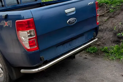 Задній захист AK005 (2011-2018, нерж) для Ford Ranger рр — Ford Ranger 2011–2022 гг. DianaParts