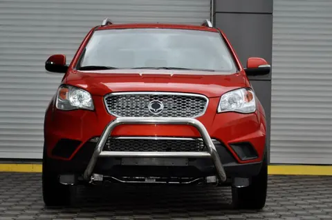Кенгурятник WT005 (нерж.) для SsangYong Korando 2010-2019 рр — SsangYong Korando 2010-2019 гг. DianaParts