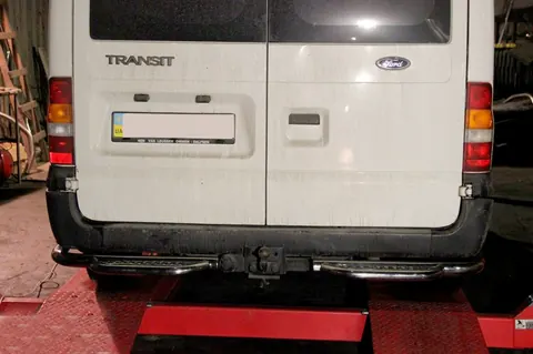 Задні захист підніжка AK-Special (нерж.) для Ford Transit 2000-2014 рр — Ford Transit 2000–2014 гг. DianaParts