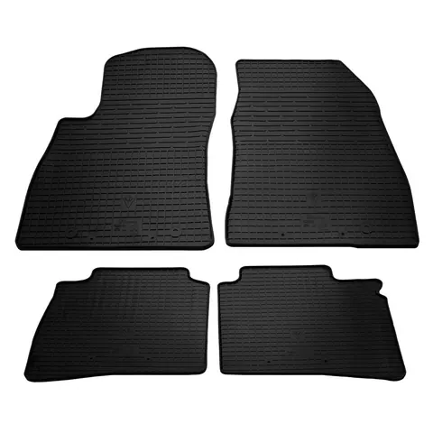 Гумові килимки (4 шт, Stingray Premium) для Nissan Sentra 2012-2019 рр — Nissan Sentra 2012-2019 гг. DianaParts