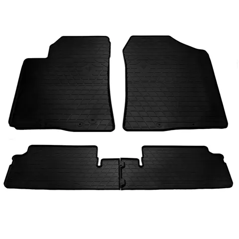 Гумові килимки (4 шт, Stingray Premium) для Toyota Corolla Verso 2004-2009 рр — Toyota Corolla Verso 2004-2009 гг. DianaParts