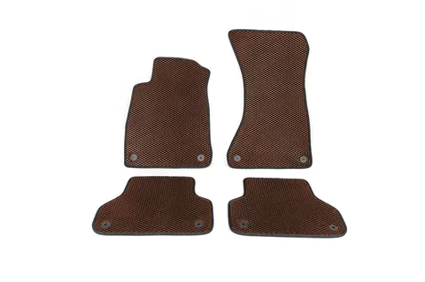 Килимки EVA (коричневі) для Ауди A4 B9 2015-2024 рр — Audi A4 B9 2015-2024 гг. DianaParts