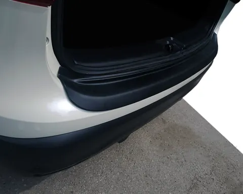 Накладка на задній бампер EuroCap (2014-2017, ABS) для Nissan Qashqai рр — Nissan Qashqai 2014-2021 гг. DianaParts