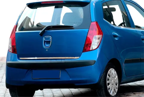 Кромка багажника (нерж.) для Hyundai I-10 2008-2013 рр — Hyundai I-10 2008-2013 гг. DianaParts