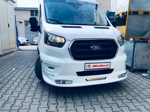 Накладка на передній бампер ERA (2019-2026, під фарбування) для Ford Transit 2014- рр — Ford Transit 2014- гг. DianaParts