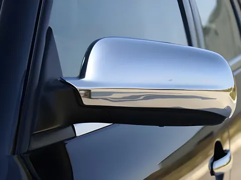 Накладки на дзеркала (1995-2005, 2 шт, нерж) для Seat Alhambra рр — Seat Alhambra 1996-2010 гг. DianaParts