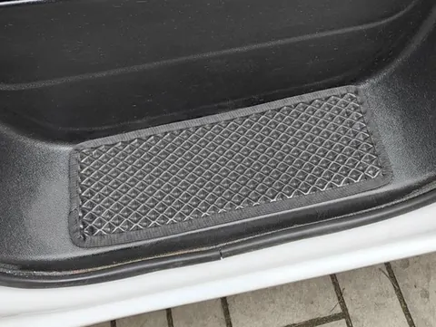 Килимки на пороги (2 шт, EVA, чорні) для Opel Movano 2010-2021 рр — Opel Movano 2010-2021 гг. DianaParts