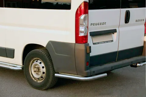 Задні куточки AK003 (2 шт., нерж) для Citroen Jumper 2007-2025 рр — Citroen Jumper 2007-2025 гг. DianaParts