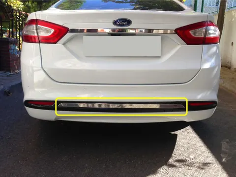 Кромка бампера (нерж) для Ford Mondeo 2014-2022 рр — Ford Mondeo 2014-2022 гг. DianaParts