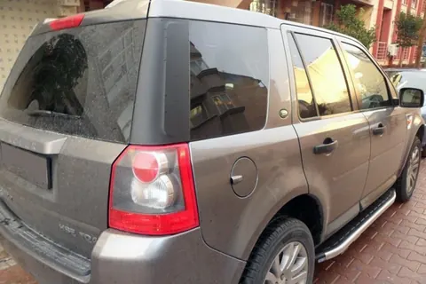 Бокові пороги Fullmond (2 шт, алюм.) для Land Rover Freelander II 2006-2014 рр — Land Rover Freelander II 2006–2014 гг. DianaParts