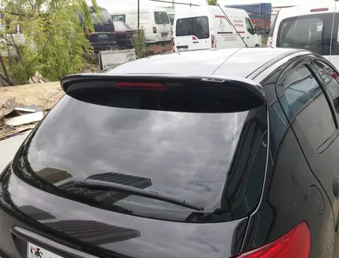 Спойлер верхній Meliset (під фарбування) для Peugeot 206 1998-2024 рр — Peugeot 206 1998-2024 гг. DianaParts