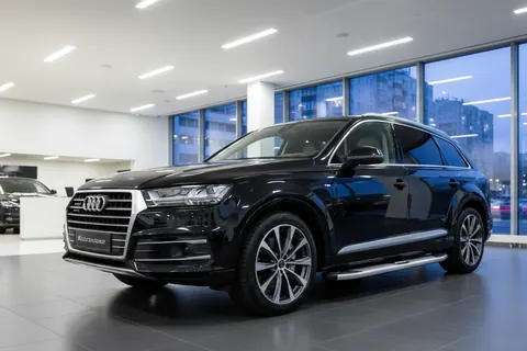Бокові пороги Mevsim Grey (2 шт., Алюміній) для Ауди Q7 2015-2026 рр — Audi Q7 2015–2026 гг. DianaParts
