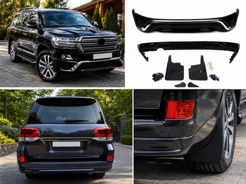 Комплект обвісів 2016-2021 (Executive 2016) Чорний колір для Toyota Land Cruiser 200 рр — Toyota Land Cruiser 200 2007-2021 гг. DianaParts