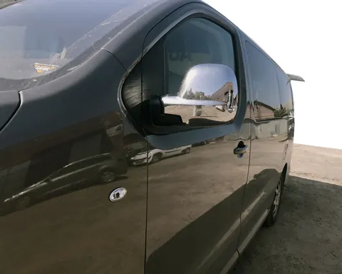 Накладки на дзеркала (2 шт., пласт.) Carmos для Citroen Jumpy/Dispatch 2017- рр — Citroen Jumpy/Dispatch 2017- гг. DianaParts