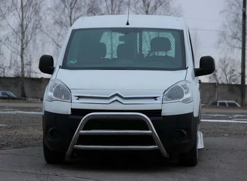 Кенгурятник WT022 (нерж.) для Peugeot Partner Tepee 2008-2018 рр — Peugeot Partner Tepee 2008-2018 гг. DianaParts