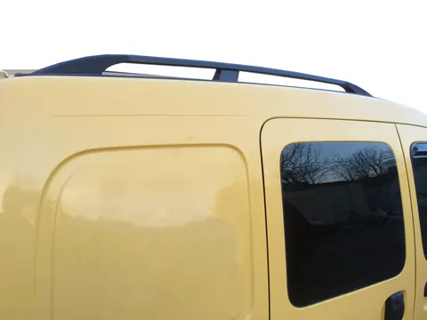 Рейлінги Чорні Максі база, Пластикові ніжки для Renault Kangoo 1998-2008 рр — Renault Kangoo 1998-2008 гг. DianaParts