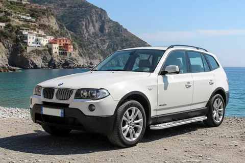 Бокові пороги Tayga V2 (2 шт., Алюміній) для BMW X3 E83 2003-2010 рр — BMW X3 E83 2003-2010 гг. DianaParts