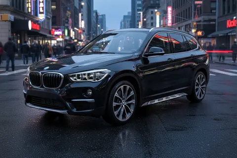 Бокові пороги Sunrise (2 шт., Алюміній) для BMW X1 F48 2015-2022 рр — BMW X1 F48 2015-2022 гг. DianaParts