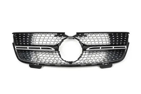 Передня решітка Diamond (2006-2009) для Mercedes GL сlass X164 рр — Mercedes GL сlass X164 2006-2012 гг. DianaParts
