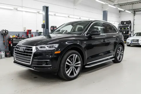 Бокові пороги Maydos V2 (2 шт., Алюміній) для Ауди Q5 2017-2025 рр — Audi Q5 2017-2025 гг. DianaParts