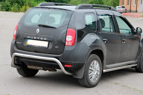 Задня дуга скоба (нерж.) для Renault Duster 2008-2017 рр — Renault Duster 2008-2017 гг. DianaParts