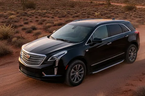 Бокові пороги Fullmond (2 шт., алюміній) для Cadillac XT5 2016- рр — Cadillac XT5 2016- гг. DianaParts