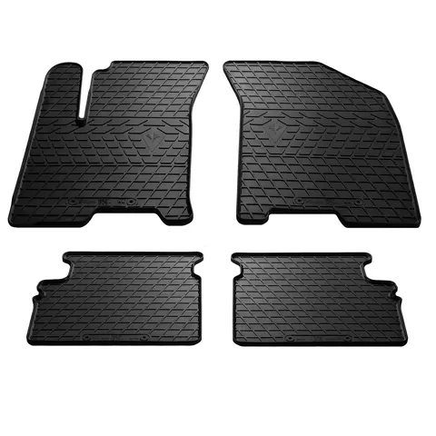 Гумові килимки (4 шт, Stingray Premium) для Chevrolet Aveo T200 2002-2008 рр — Chevrolet Aveo T200 2002-2008 гг. DianaParts