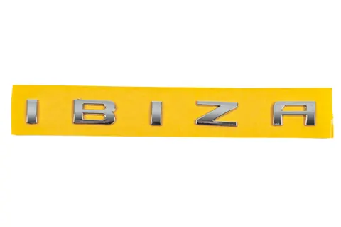 Напис Ibiza (248мм на 18мм) для Seat Ibiza 2017- рр — Seat Ibiza 2017- гг. DianaParts