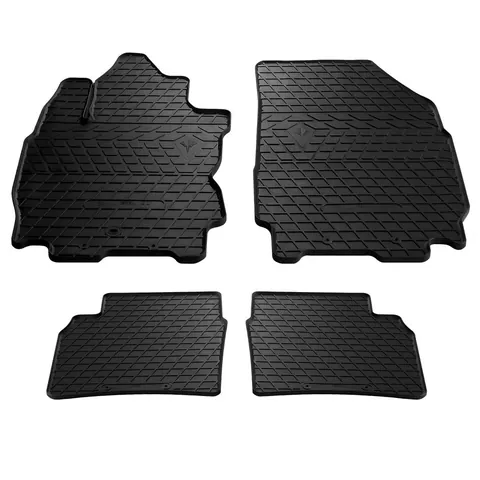 Гумові килимки (4 шт, Stingray Premium) для Nissan Note 2004-2012 рр — Nissan Note 2004-2012 гг. DianaParts