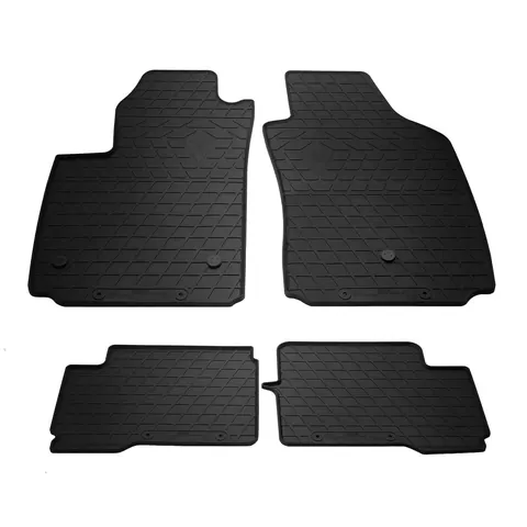 Гумові килимки 500 electric (4 шт, Stingray Premium) для Fiat 500/500L 2013-2022 рр — Fiat 500/500L 2013-2022 гг. DianaParts