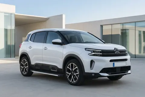 Бокові пороги Maya V1 (2 шт., алюміній) для Citroen C5 Aircross 2017-2025 рр — Citroen C5 Aircross 2017-2025 гг. DianaParts