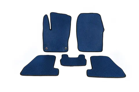 Килимки EVA (сині) для Ford Focus III 2011-2017 рр — Ford Focus III 2011-2017 гг. DianaParts